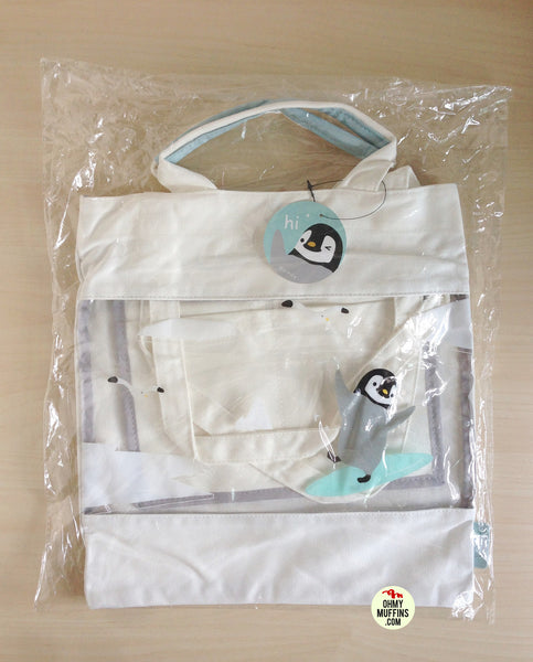 Penguin Transparent Tote Bag By U-Pick