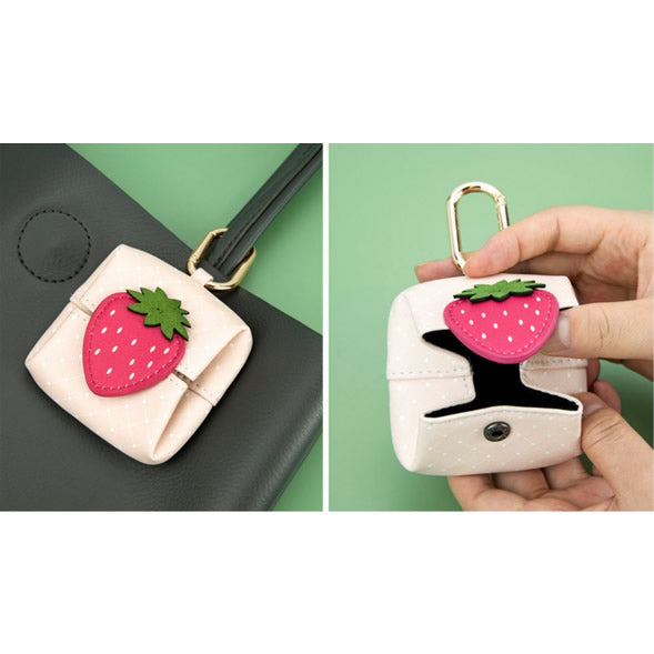Storage Leather Bag Key Chain By BMCS Life