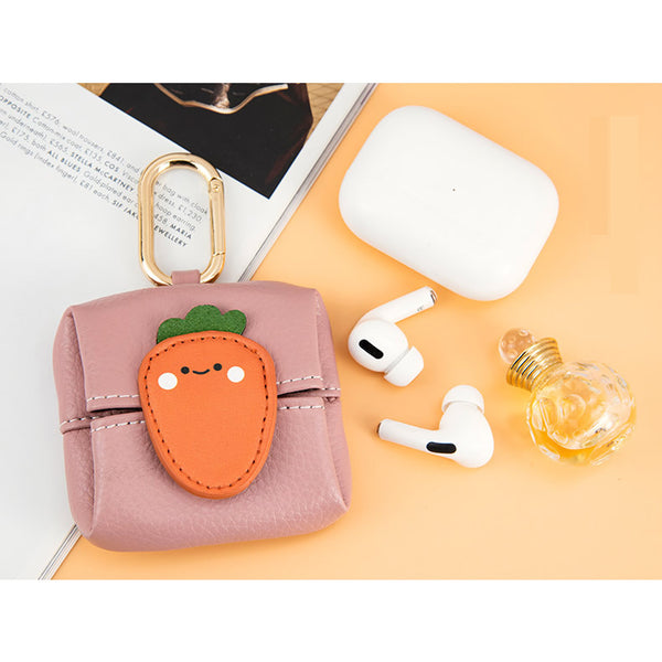Storage Leather Bag Key Chain By BMCS Life