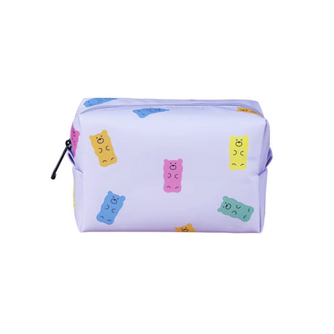 Gummy Bears [ Purple ] Box Cosmetics Pouch By Kiitos Life