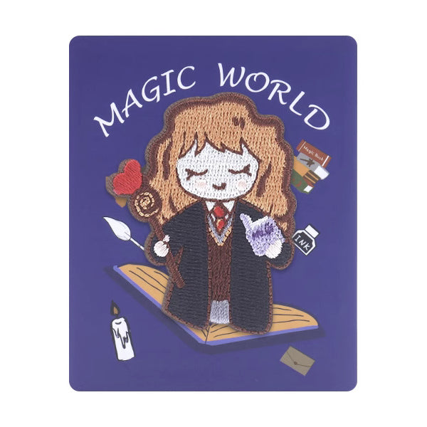 Magic World Embroidered Sticker & Iron-On Patch