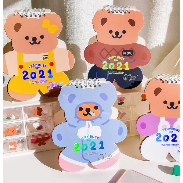 Calendar 2021 [Brown] By Milkjoy