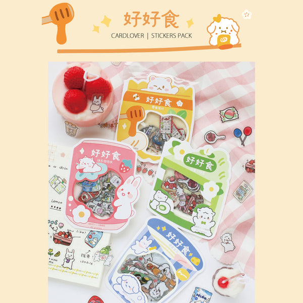 Afternoon Snack [Fast Food] Stickers Pack