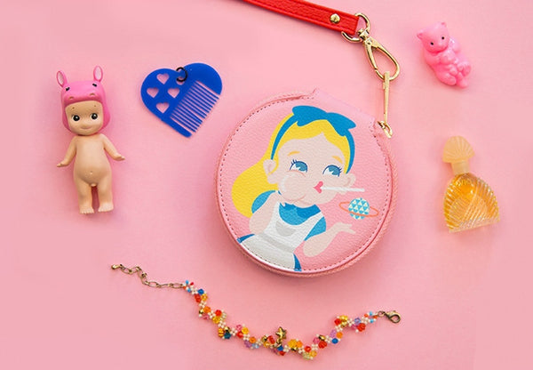 Princess Alice Pink Round Coin Pouch By Bentoy