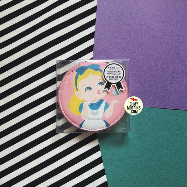 Princess Alice Pink Round Coin Pouch By Bentoy