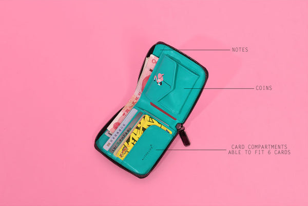 Animal [Cat] Short Wallet By Kiitos Life