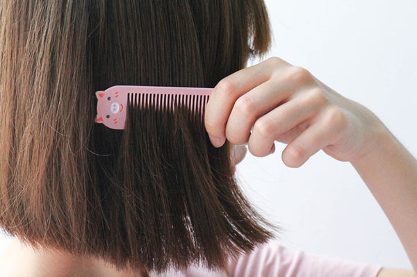 Small Pocket [Polar Bear] Animal Comb By U-Pick