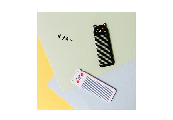 Small Pocket [Polar Bear] Animal Comb By U-Pick