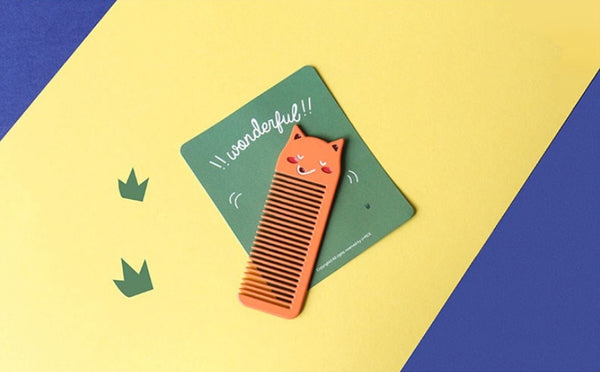 Small Pocket [Fox] Animal Comb By U-Pick