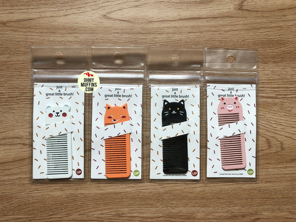 Small Pocket [Fox] Animal Comb By U-Pick