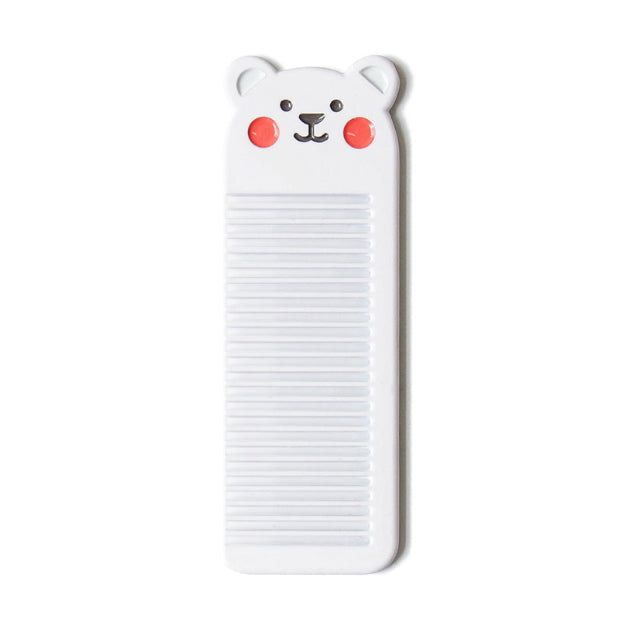 Small Pocket [Polar Bear] Animal Comb By U-Pick