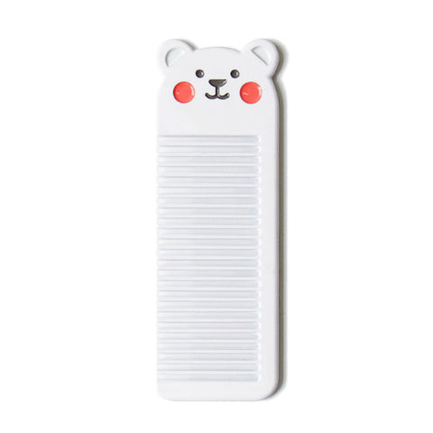 Small Pocket [Polar Bear] Animal Comb By U-Pick