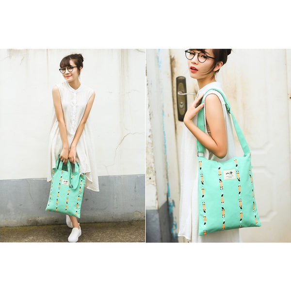 Whimsical [Fox] Tote Bag By 八涂 BaTu