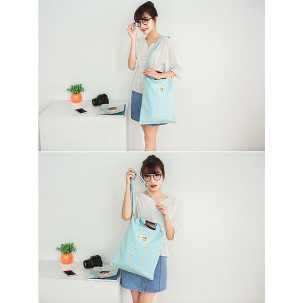 Whimsical [Swimming] Tote Bag By 八涂 BaTu
