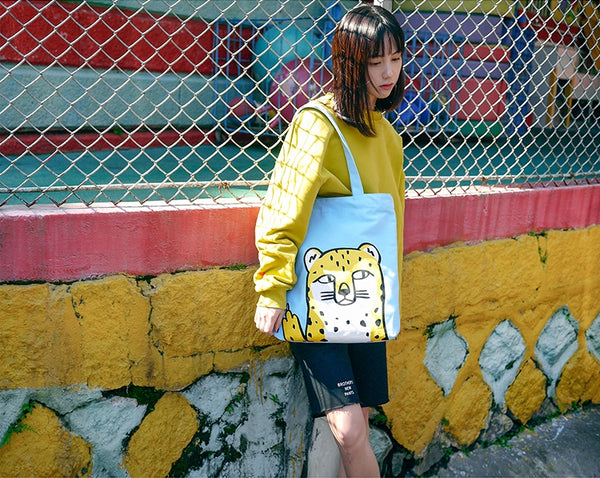 Swag Animal [Leopard] Tote Bag By 小野 Xaoye