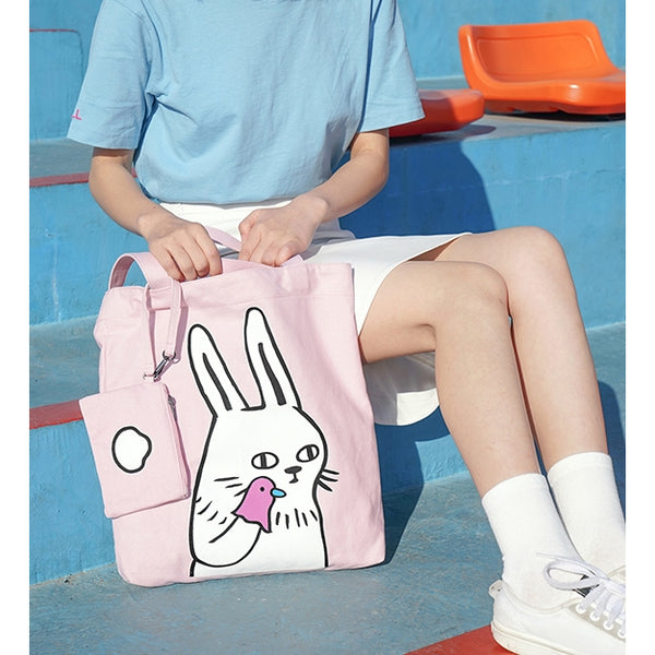 Swag Animal [Rabbit] Tote Bag By 小野 Xaoye