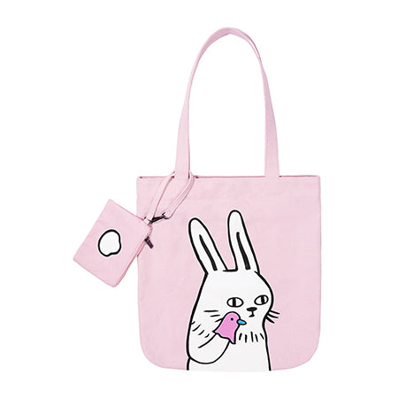 Swag Animal Rabbit Tote Bag By 小野 Xaoye