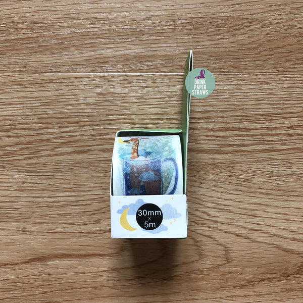 Animals In Cups Washi Tape