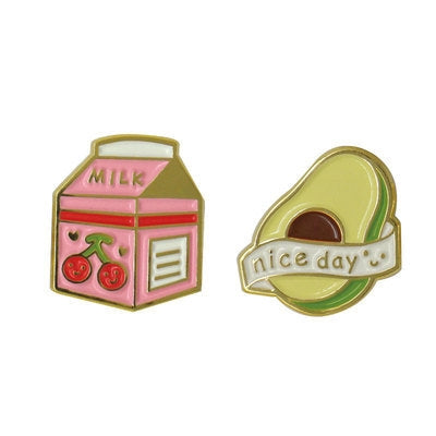 Avocado Cherry World Half Avocado Cherry Milk Pin By U-Pick