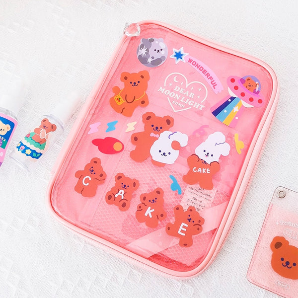 Cake Bear [Rabbit Bear] Cute Stickers By Milkjoy