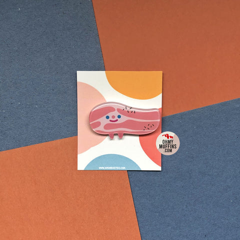 Burger Friends [Bacon] Acrylic Pin