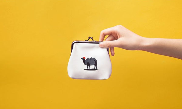Ball Clasp Camel Coin Purse By YIZI STORE