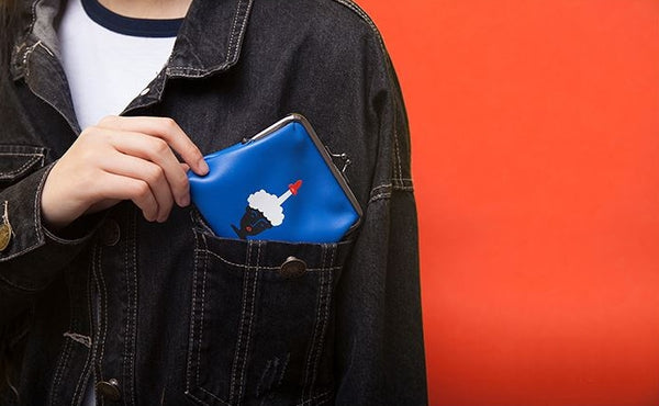 Ball Clasp Rocket Coin Purse By YIZI STORE