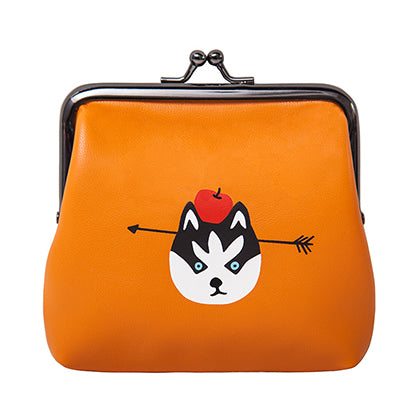 Ball Clasp Wolf Coin Purse By YIZI STORE
