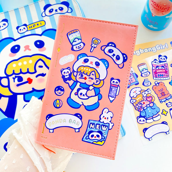 Bangbang Girl [Panda] Cute Stickers By Milkjoy