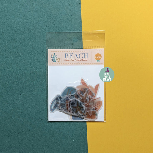 Elegant Beach Sticker Pack