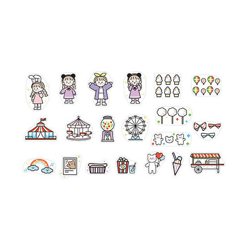 Beautiful Day [Carousel] Stickers Pack