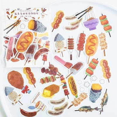 Beautiful Life Food On Sticks Deco Stickers Pack