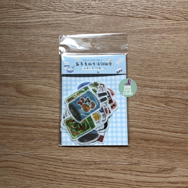 Beautiful Life Food Deco Stickers Pack