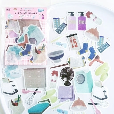 Beautiful Life Household Appliances Deco Stickers Pack