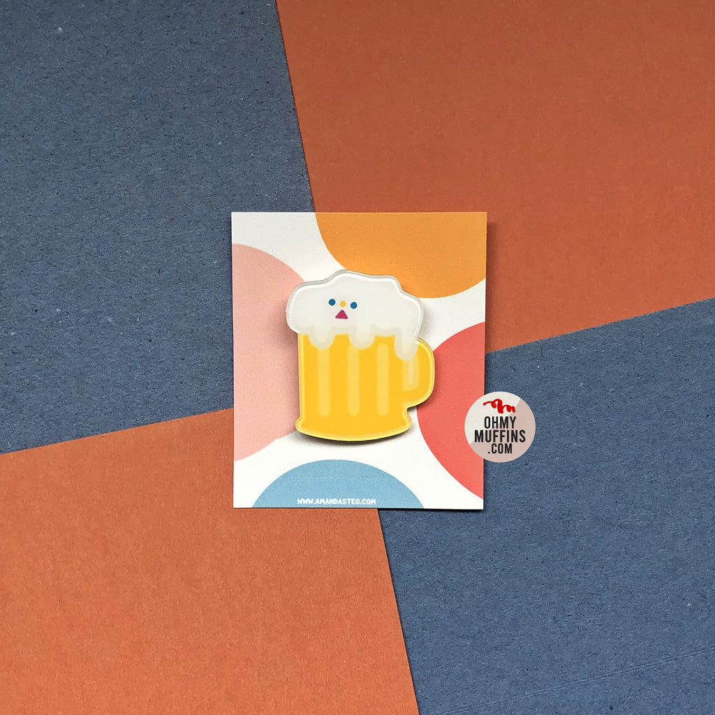 Cute Food [Beer] Pin