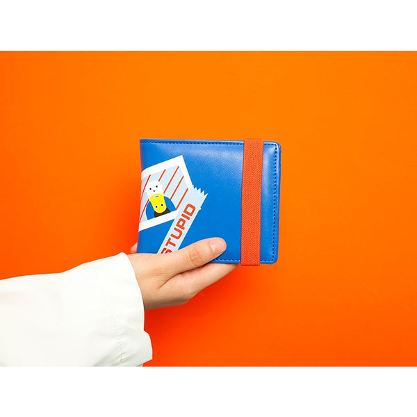 Little Monster [Blue] Short Wallet By YIZI STORE X KOMESHOP