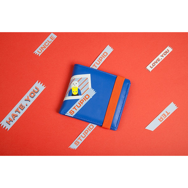 Little Monster [Blue] Short Wallet By YIZI STORE X KOMESHOP