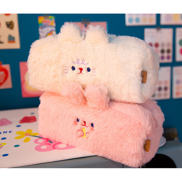 Bobo [Pink Rabbit] Big Pencil Case By Milkjoy