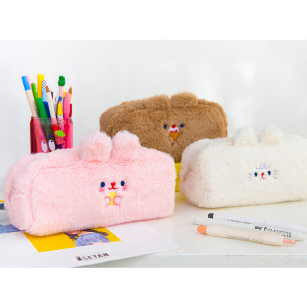 Bobo [Brown Bear] Big Pencil Case By Milkjoy