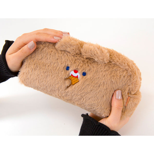 Bobo [Brown Bear] Big Pencil Case By Milkjoy
