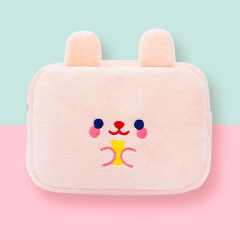 Bobo Pink Rabbit Digital Pouch By Milkjoy