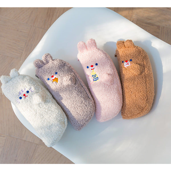 Bobo [White Cat] Pencil Case By Milkjoy