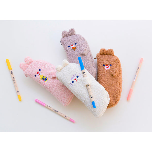 Bobo [Brown Bear] Pencil Case By Milkjoy