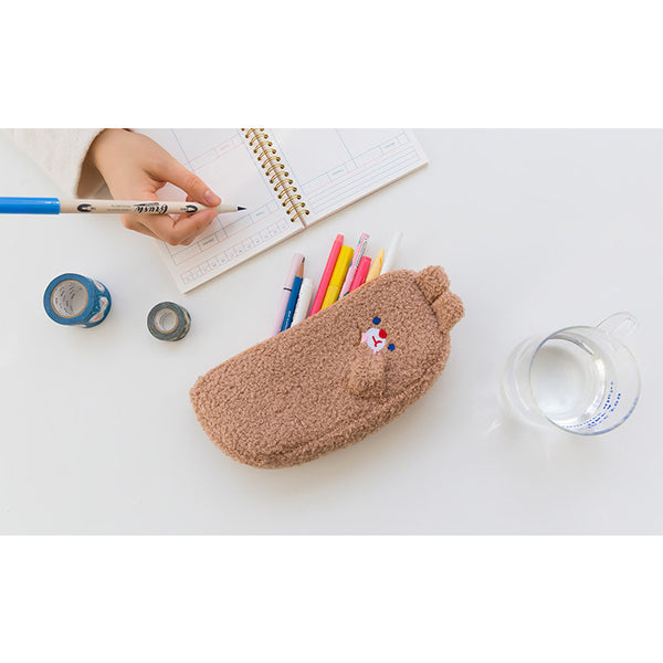 Bobo [White Cat] Pencil Case By Milkjoy