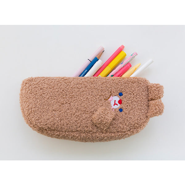 Bobo [Brown Bear] Pencil Case By Milkjoy