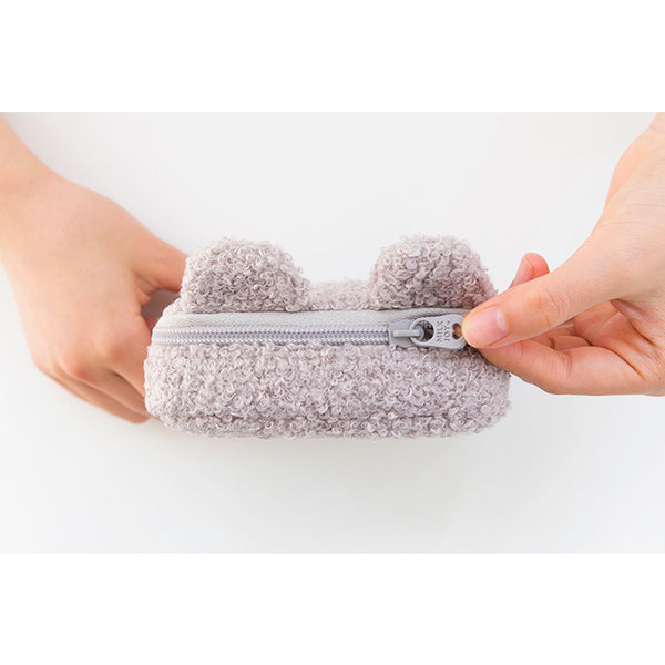 Bobo [White Cat] Sanitary Pouch By Milkjoy