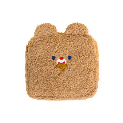 Bobo Brown Bear Sanitary Pouch By Milkjoy