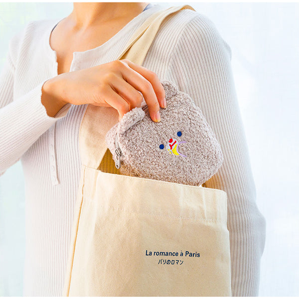 Bobo [Brown Bear] Sanitary Pouch By Milkjoy
