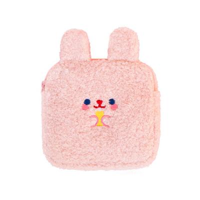 Bobo Pink Rabbit Sanitary Pouch By Milkjoy