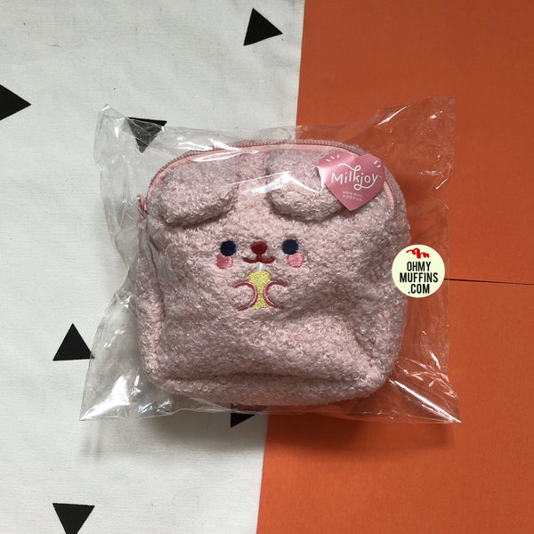 Bobo Pink Rabbit Sanitary Pouch By Milkjoy